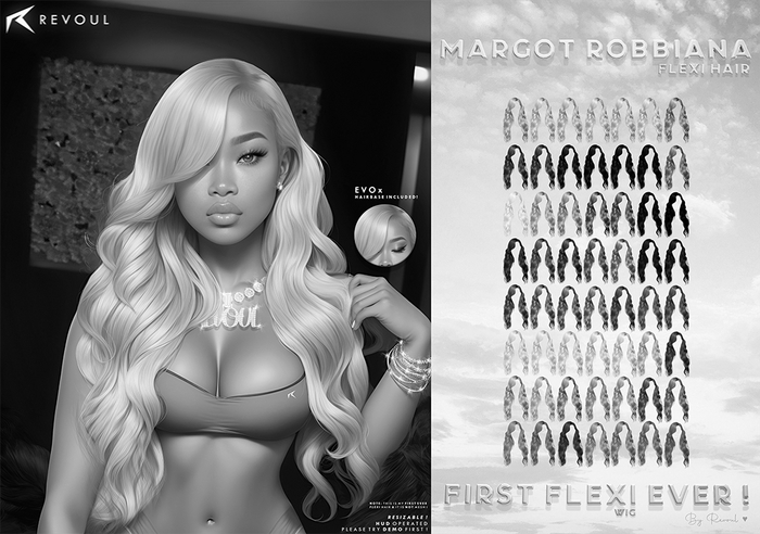 DEMO.REVOUL - 'Margot Robbiana' FLEXI WIG <3