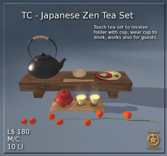 TC - Japanese Zen Tea Set