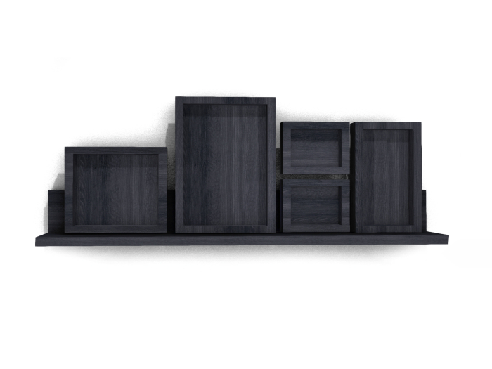 (L&K DECOR EMPORIUM) PICTURE FRAME SHELF 2