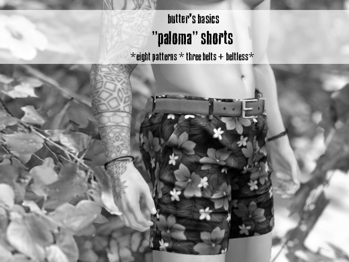 [Butter Basics] "Paloma" Shorts DEMO