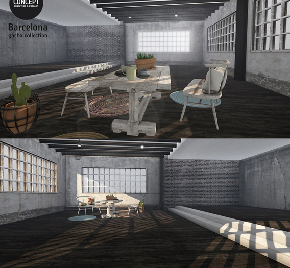 Concept -  *01. Barcelona Skybox - RARE