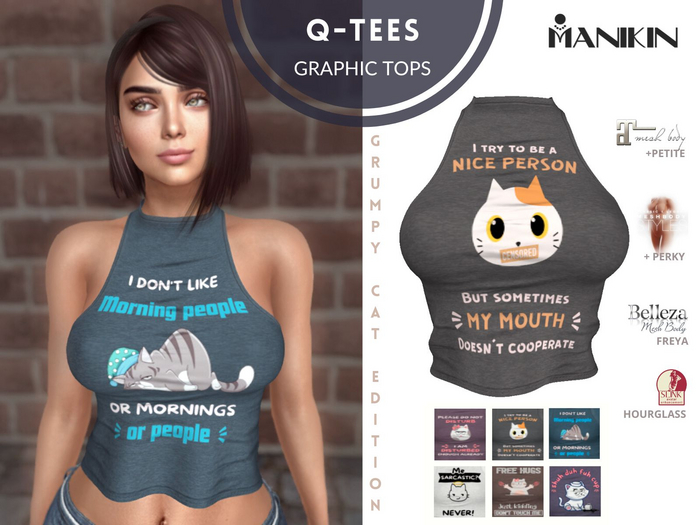 Manikin - Q-Tees - Grumpy Edition
