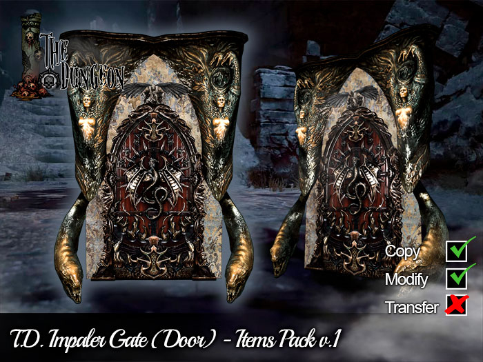 T.D. Impaler Gate (Door) - Items Pack v.1