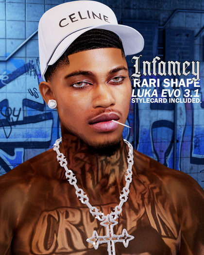 INFAMEY: RARI SHAPE W/ BROW SHAPE & STYLECARD - Luka Evo 3.1