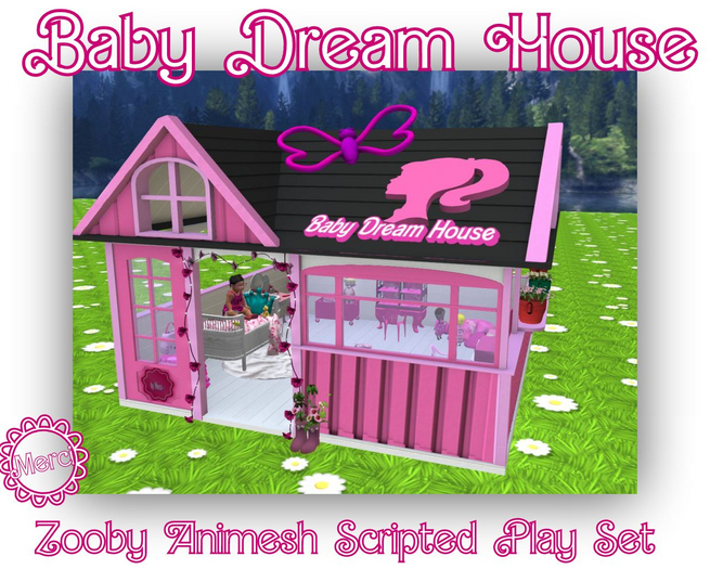 MERCI~ BABY DREAM HOUSE PLAY SET