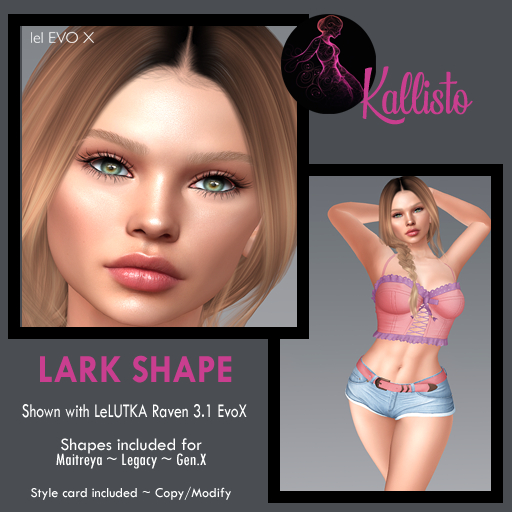 Kallisto ~ Lark Shape