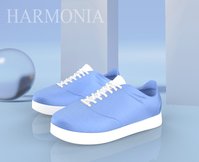 Blue Sneakers Reborn