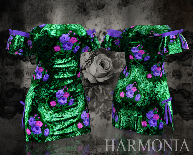 Green Couture Dress