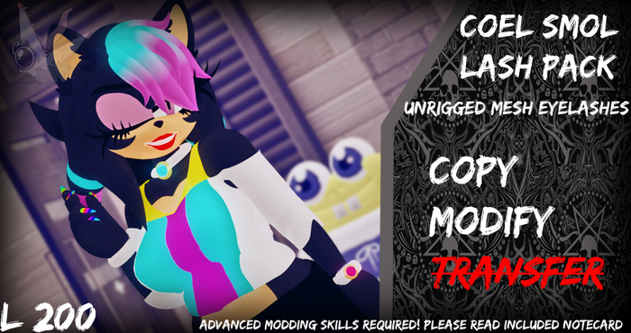 EXILE Coel Mobian Lashes smol pack