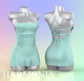 Teal Crochet Dress Reborn