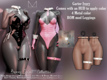 [[ Masoom ]] Bunny Spirit Garter - Ivory