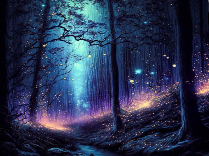 Forest Glimmer Texture