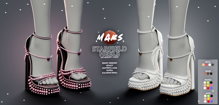 .Mars. - Starfield Heels - FATPACK