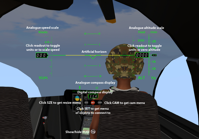 Logical Flight HUD