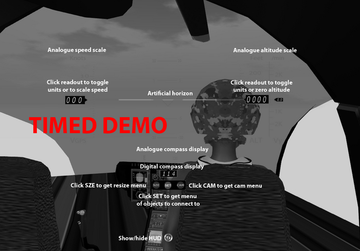 Logical Flight HUD DEMO