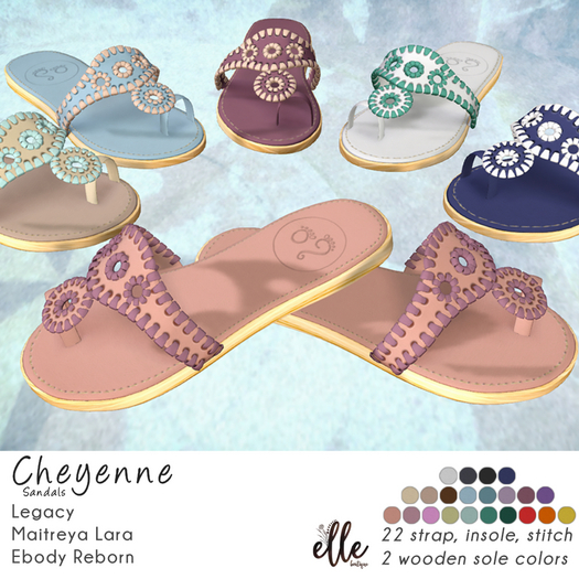 Elle Boutiue - DEMO Cheyenne Sandals FP