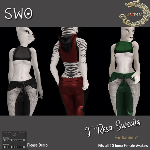 SWO T'Resa Sweats for Jomo Rabbit F v1