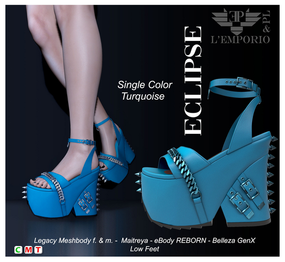 L'Emporio&PL::*Eclipse*::Platform-Turquoise