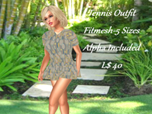 Tennis Outfit-5-Blouse & Skirt