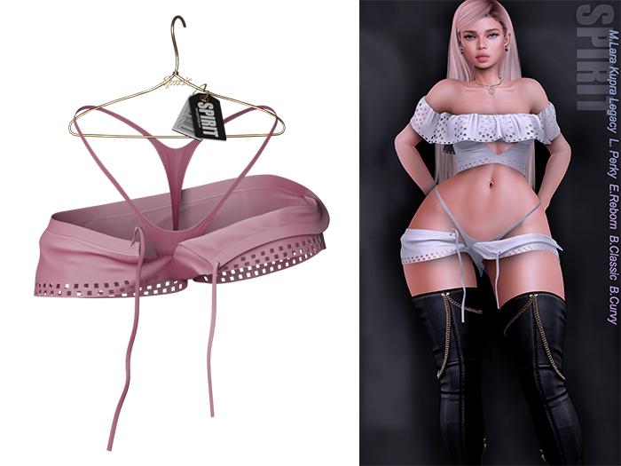 SPIRIT - Krouly shorts [PINK]