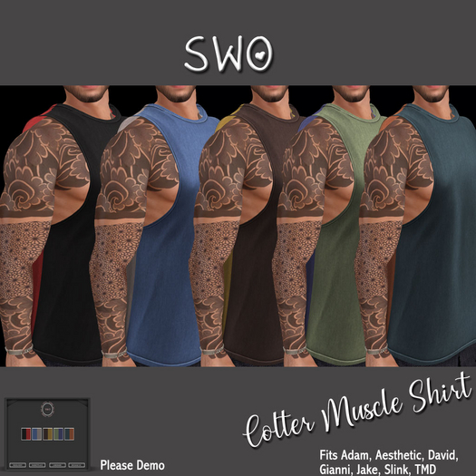 SWO COLTER MUSCLE SHIRT