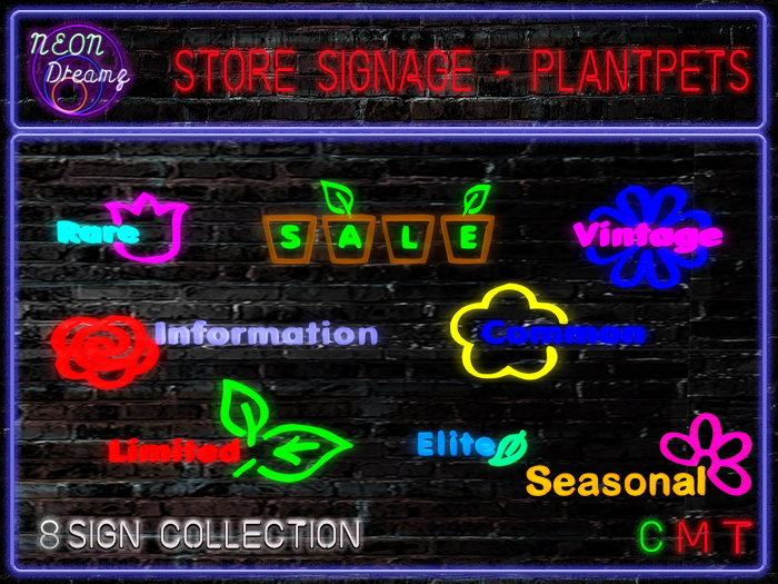 Neon Dreamz - Plant Pets Signage