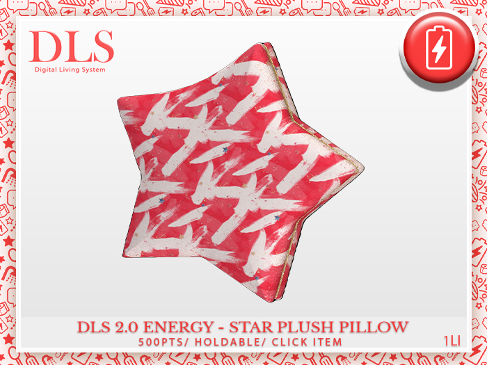 DLS Energy 2.0 - Star Plush Pillow