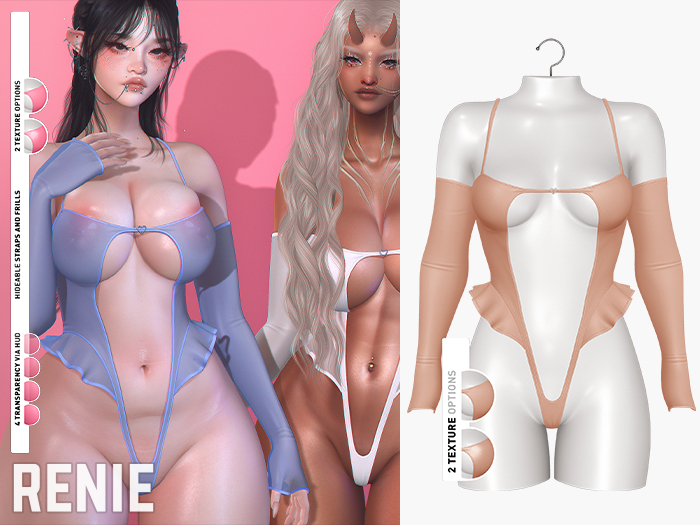 RENIE : MILLA BODYSUIT - NUDE