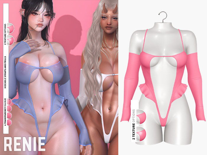 RENIE : MILLA BODYSUIT - PINK