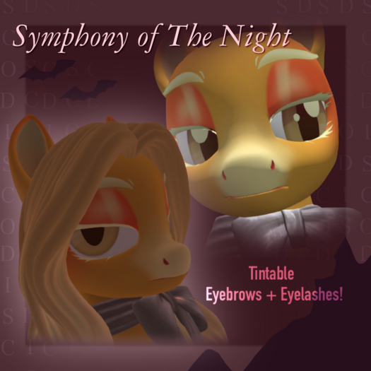 :DE: Symphony of The Night Lashes & Brows