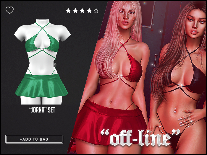"Off-Line" x "Jorna" Set / Emerald