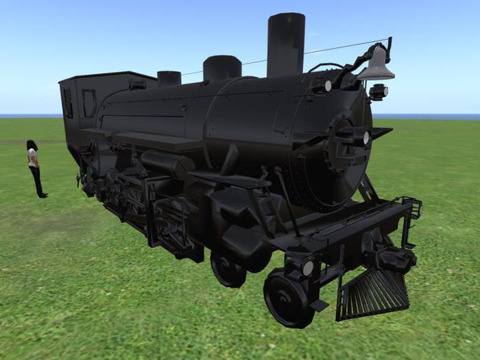TM Steam Train Locomotive Engine - Prop - FP - Full Permissions