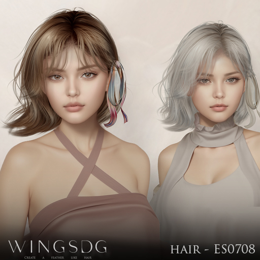 WINGS-HAIR-ES0708 Blondes & Reds (Pack)