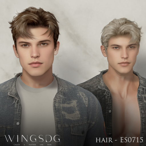 WINGS-HAIR-ES0715 Grays & Browns (Pack)