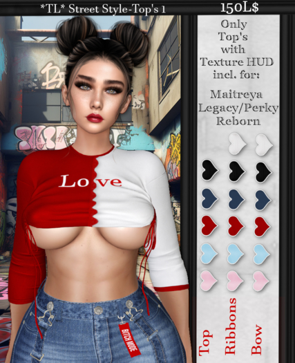 *Tay-Lay-Designs* Street Style-Top's 1