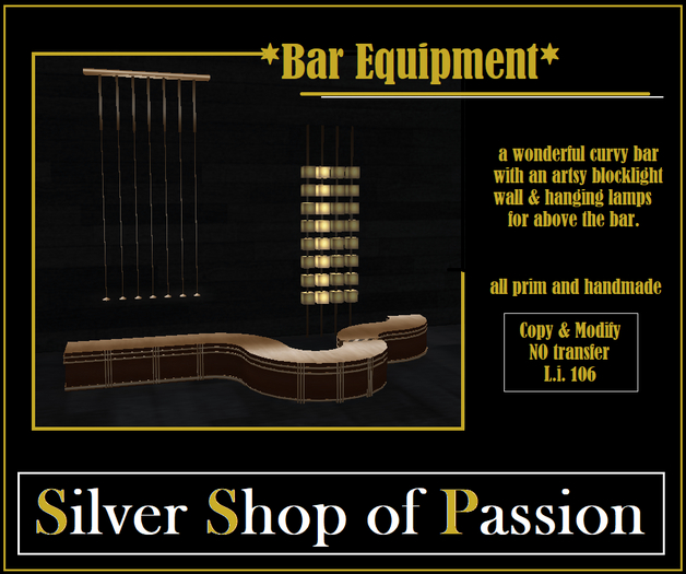 Bar Equipment