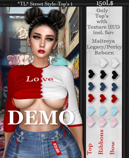*Tay-Lay-Designs* Street Style-Top's 1 DEMO