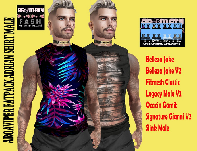 AROAVIPER FATPACK ADRIAN SHIRT MALE