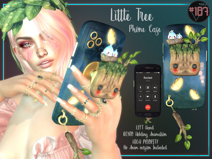 #187# Little Tree Phone Case *Holding*