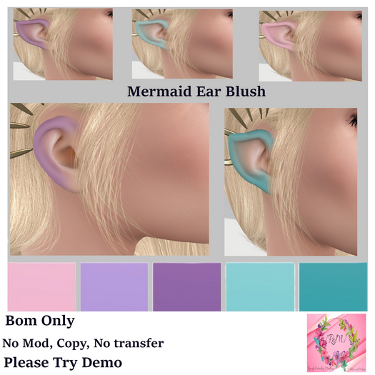 [ReM] Mermaid Ear Blush Collection