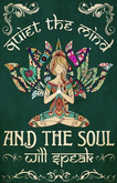 Hippie Poster-Quiet the Mind