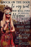 Hippie Poster-Knock on the Door