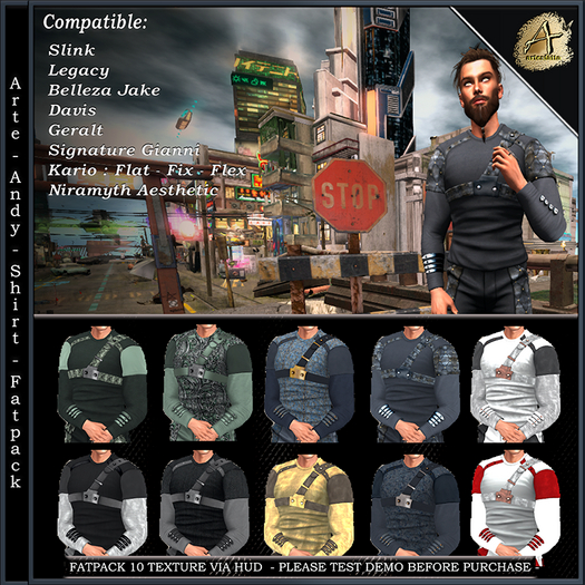 Arte - Andy - Shirt - Fatpack