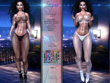 Fatpack Jasper Fishnet Leggings,Top Set