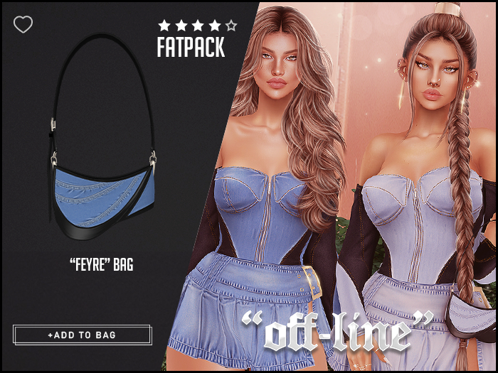 "Off-Merch" x "Feyre" Bag / Fatpack