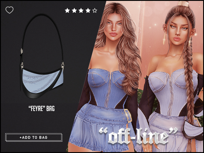 "Off-Merch" x "Feyre" Bag / Wash