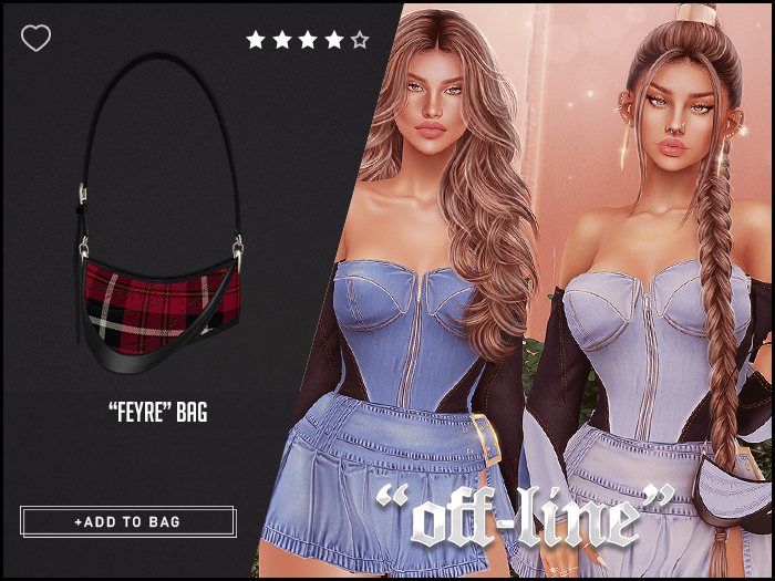 "Off-Merch" x "Feyre" Bag / Lumberjack