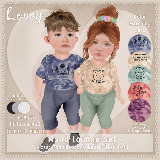 ;Lovey- Mood Lounge Set - FATPACK