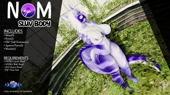 FK* Nom ☾☾LILACLAVANDER☽☽ ☾☾Furry Mod☽☽ ☾☾BOM☽☽