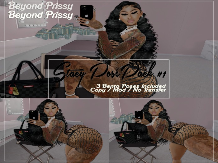 //BP Stacy Pose Pack #1 - Add To Unpack